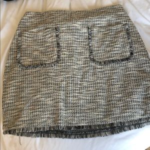Thin tweed Loft dress skirt